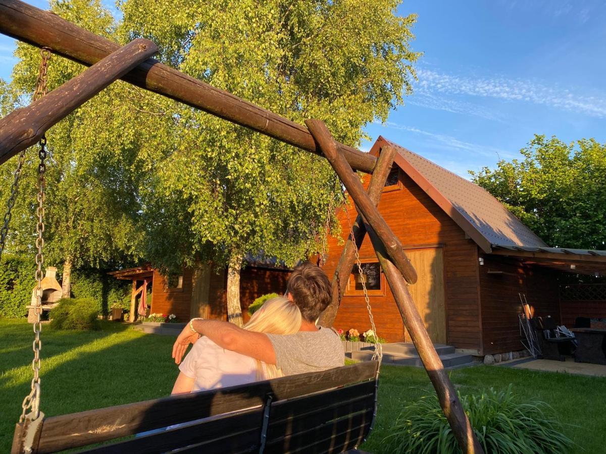 Drewniane Domki Pod Brzozami Karwia Exteriér fotografie